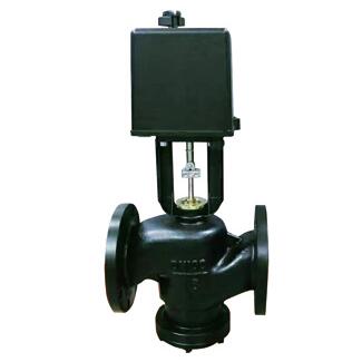 DHL45-16法蘭電(dian)動二通閥(fá)