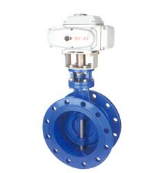 D001軟(ruan)密封電動(dòng)法蘭蝶閥(fa)