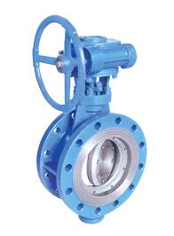 SD343-10C/16C/25C金(jīn)屬硬密封蝸(wo)輪法蘭蝶閥(fa)