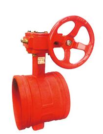 WGGX-16軟密(mi)封溝槽式(shì)蝸輪蝶閥(fa)